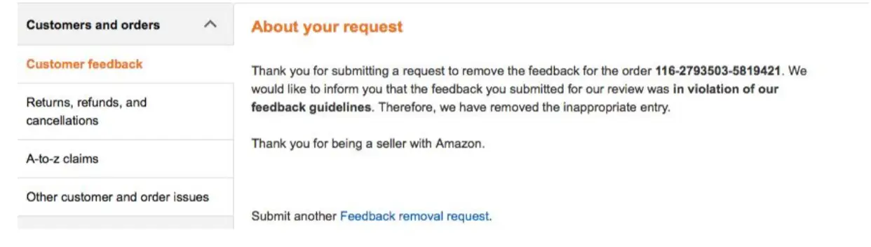 Amazon sellers need to know how to remove negative feedback. Amazon Feedback Software