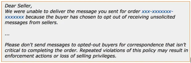 Amazon Buyer Seller