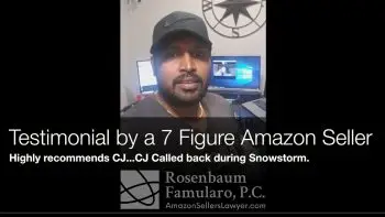 CJ Available to Help Amazon Sellers 7 Days a Week
