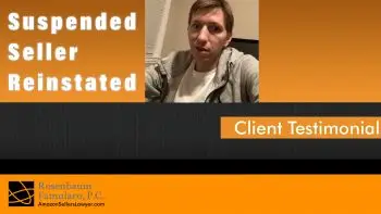 Amazon account suspension help