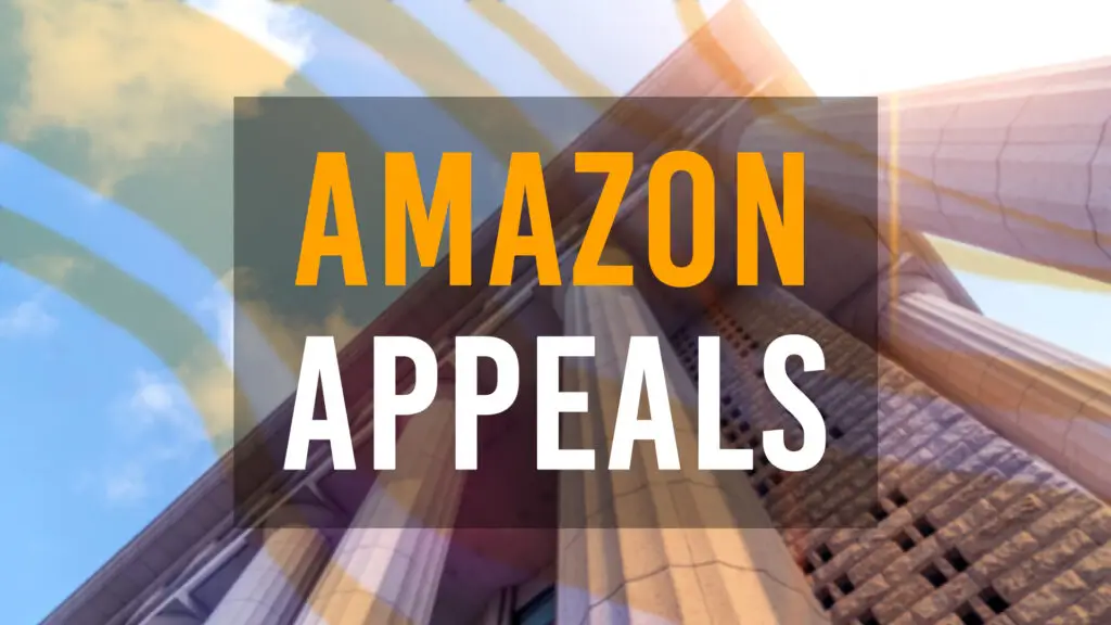 Amazon account suspension appeals
