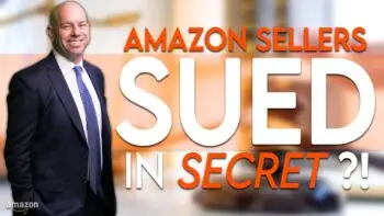 Amazon sellers sued in secret