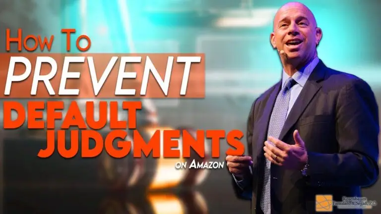 Worst Thing Sellers Can Do after they Receive a Lawsuit from Amazon
