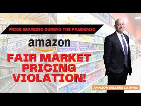 Amazon Fair Market Pricing Violation