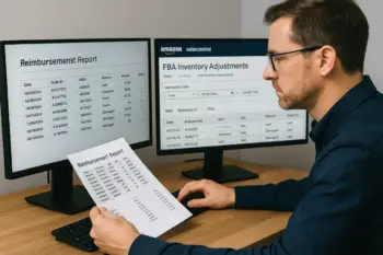 Amazon Seller Reviewing Reimbursement Claims